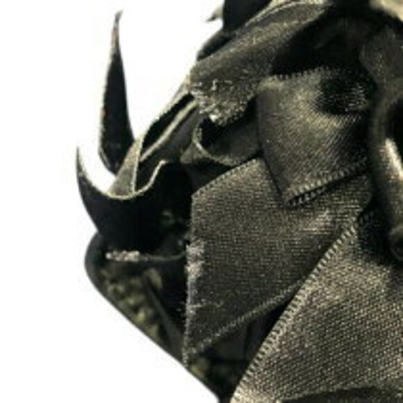 Balenciaga Hourglass XS Black Satin Leather Shoulder Bag - Picture 11 of 11